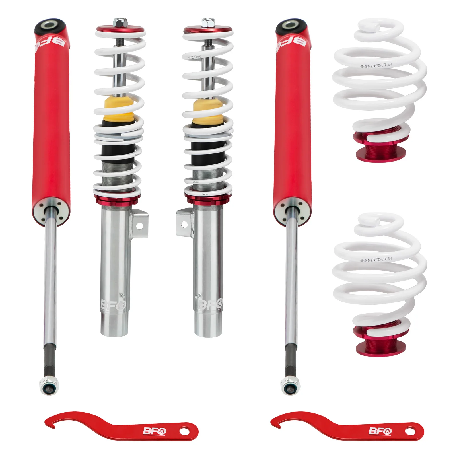 

BFO Coil Spring Shock Coilovers Kit for BMW 3 2-door Convertible E46 330ci 325ci 323ci 320cd 320 323 325 328 330 335