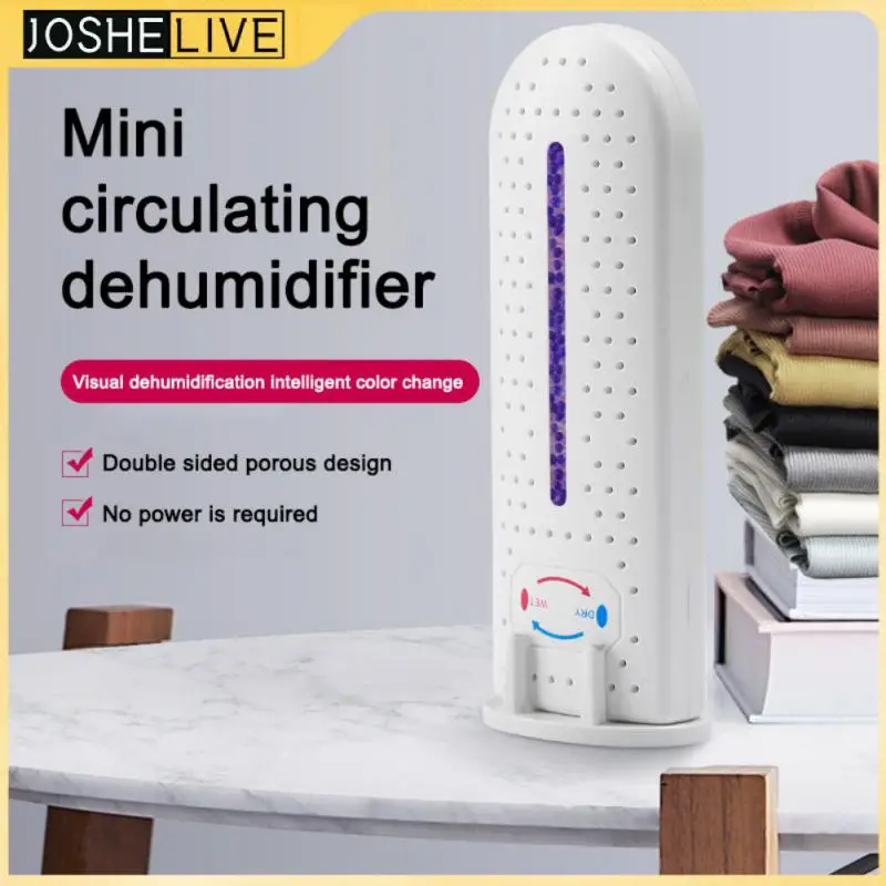 

Mini Portable Moisture Absorber Bathroom Interior Battery Powered Hotel Anti Damp Universal For Home Office Bedroom Accessories