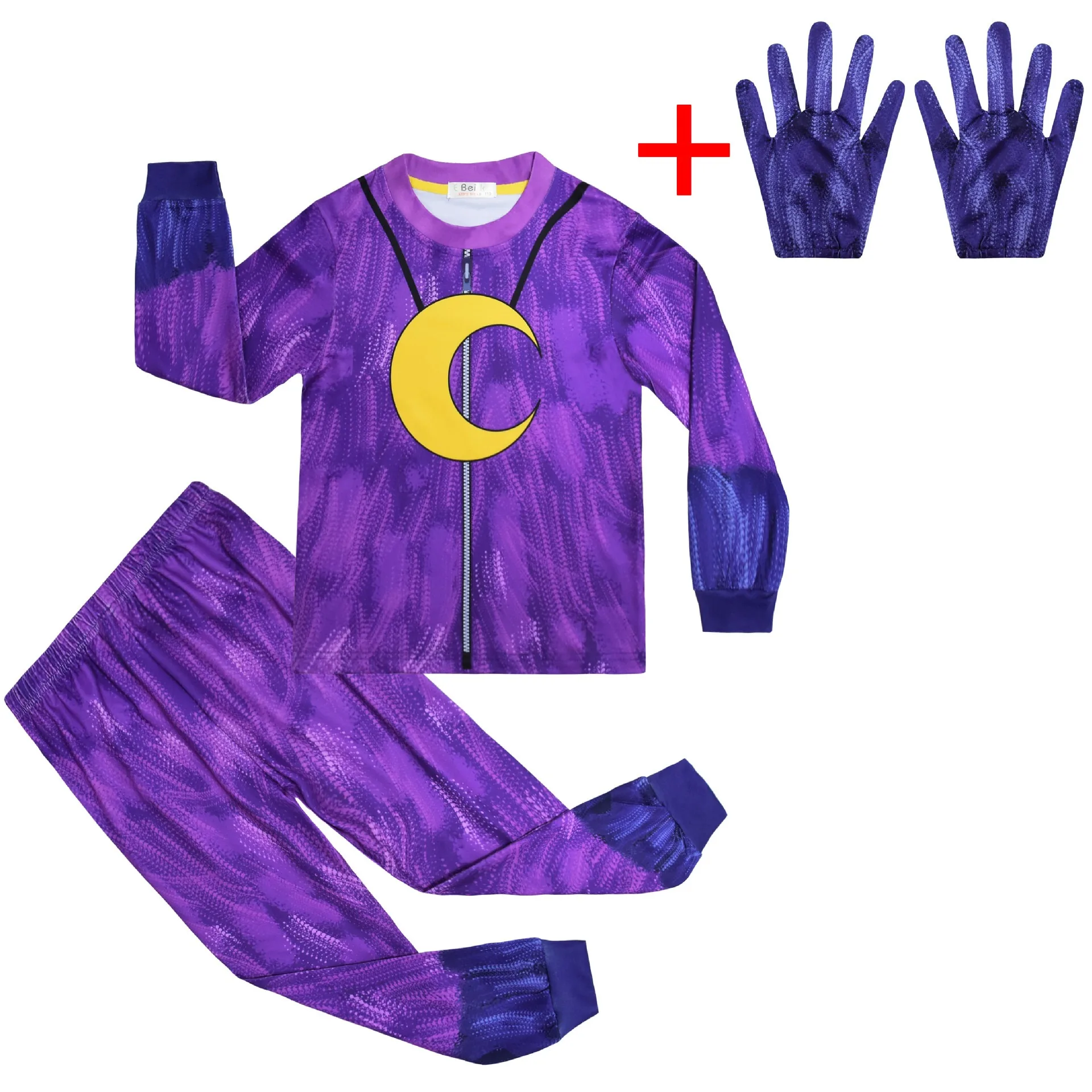 Костюм для косплея Catnap с длинными рукавами мальчиков и девочек маскировка