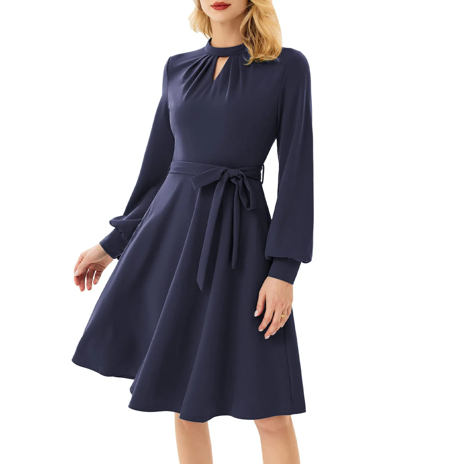 

2022 Women's Maternity Dress Long Sleeve GRAY22