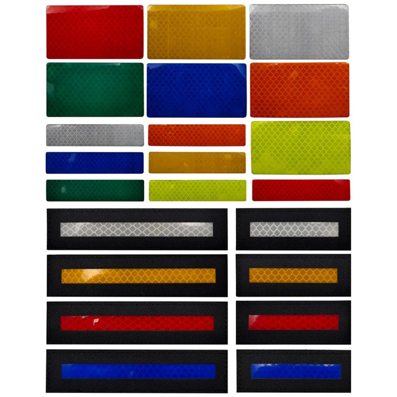 Нашивки с российским флагом светоотражающие застежки безопасность пожарного