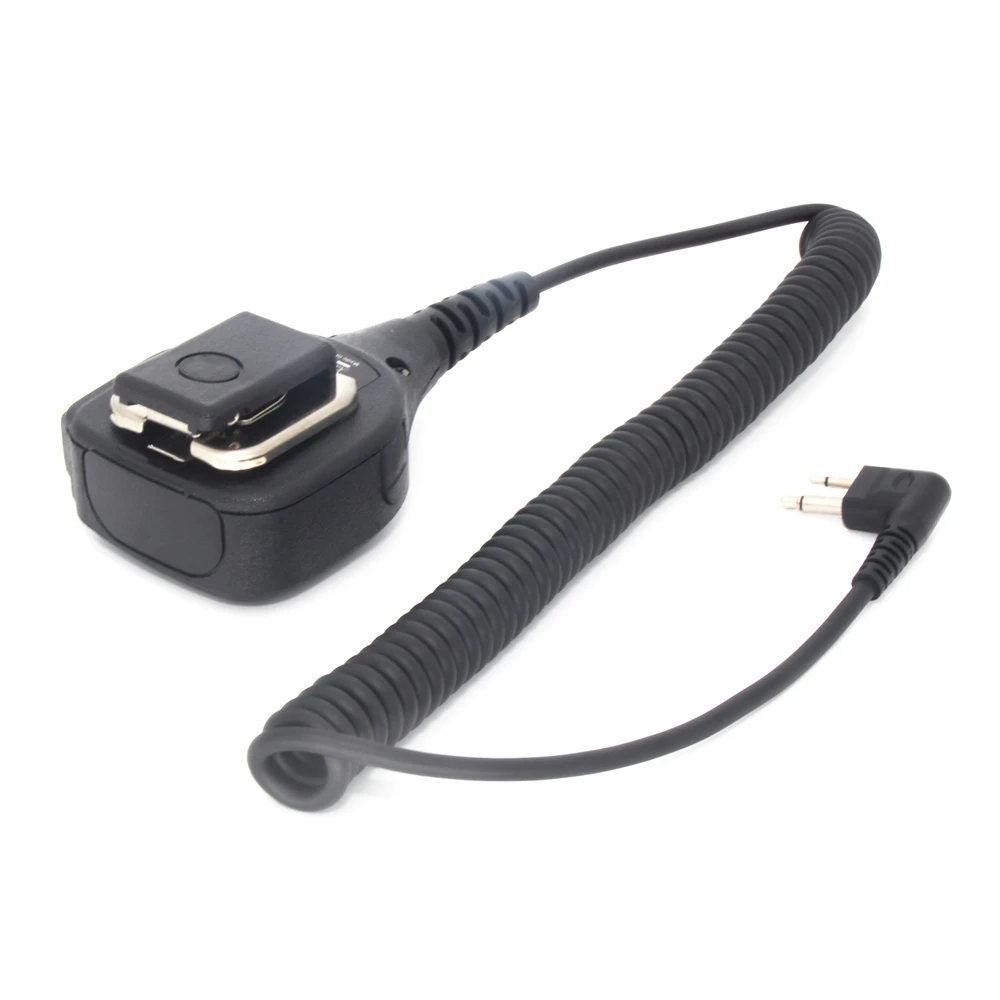 PMMN4013A Rainproof 2-Pin Shoulder Remote Speaker Mic-rophone PTT For Motorola Radio PMR446 PR400 Mag One BPR40 A8 EP450 AU1200