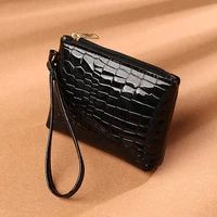 short women wallet new arrival wallets zipper purse fashion alligator texture pocket mini trendy coin purse card holder for girl