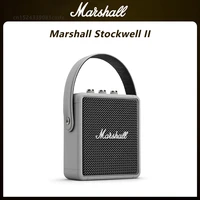 marshall stockwell ii portable bluetooth 5 0 speaker wireless outdoor travel speaker ipx4 waterproof speaker deep bass subwoofer