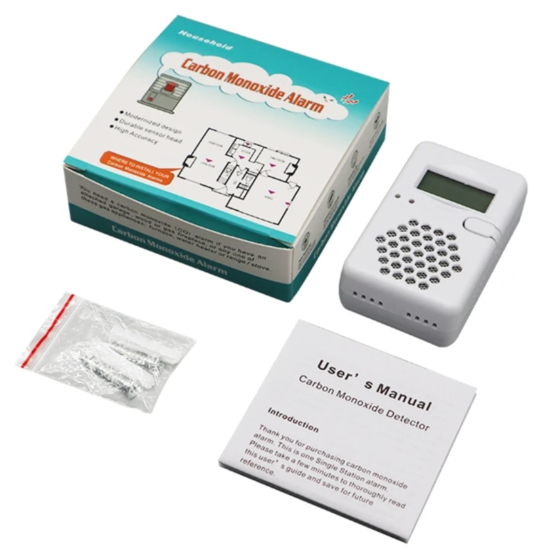 

Digital CO Alarm Carbon Monoxide Detectors Home Security Warning Alarm Drop ship