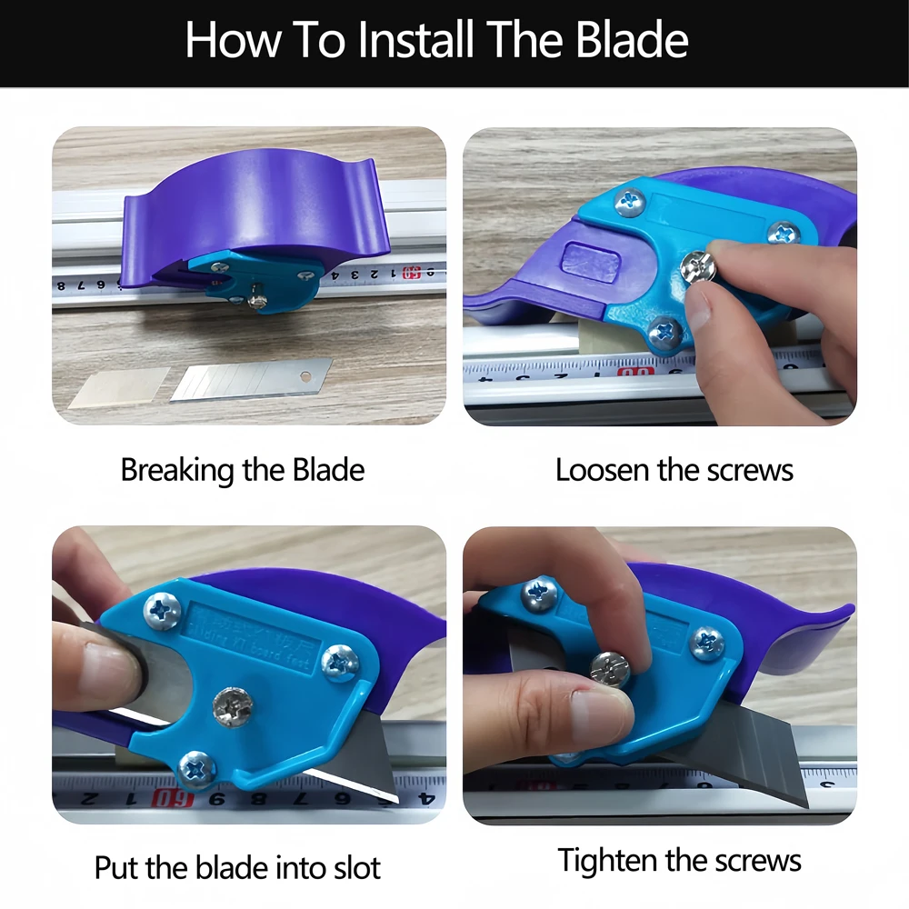 Раздвижная линейка для резки KT кожаная рисовая бумага рекламный инструмент нож