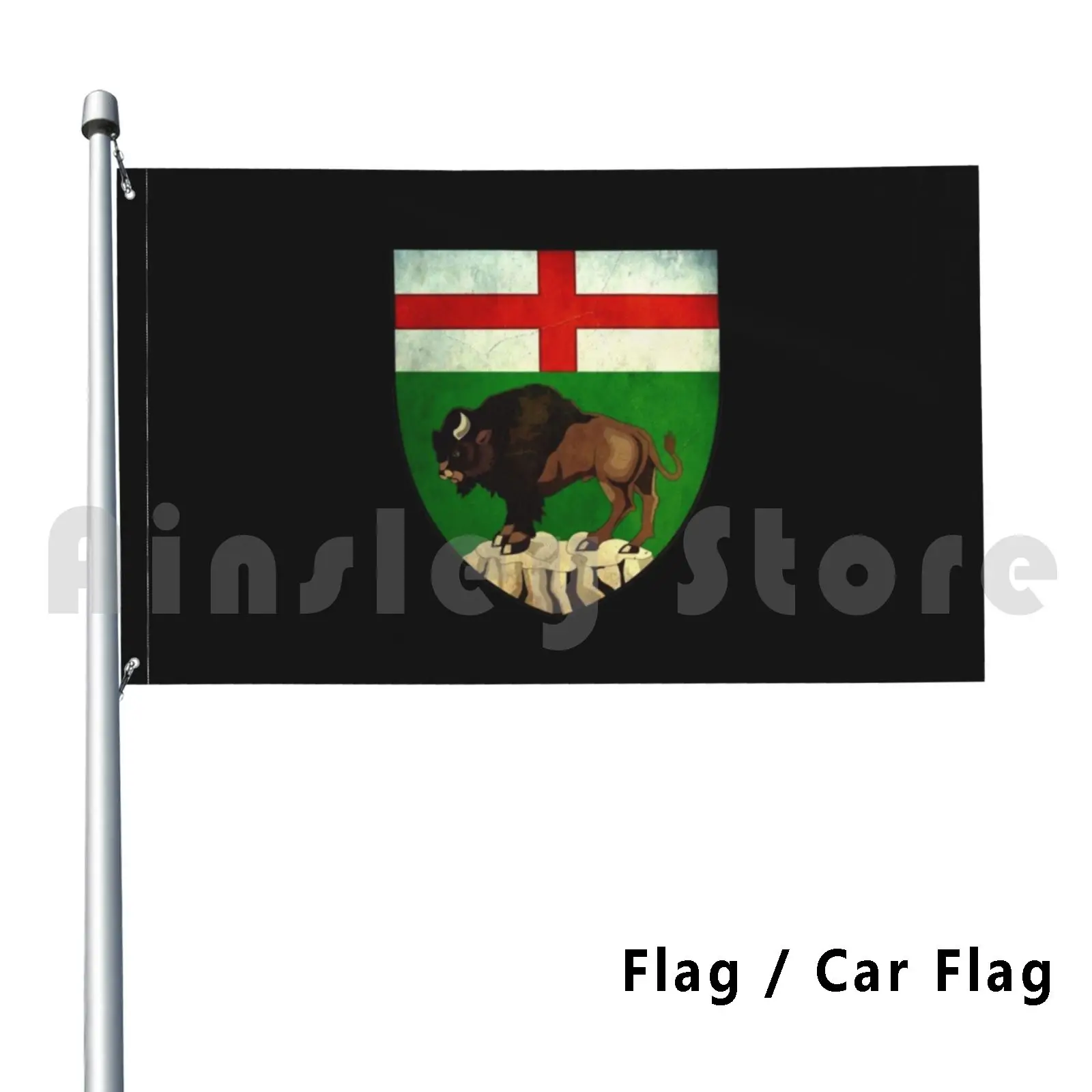 Винтажный экран для уличного декора флаг автомобиля флаг-герб герб печати