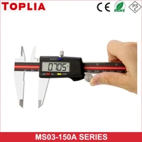 toplia caliper high precision electronic digital vernier caliper metric inch digital caliper stainless steel ruler