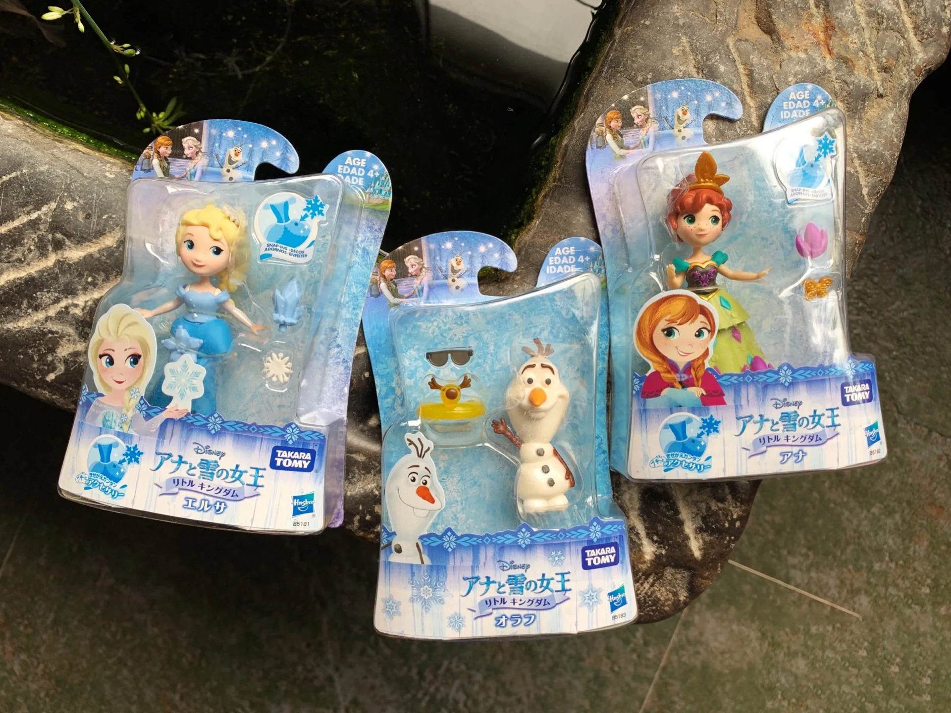 

Disney Frozen Little Kingdom Princess Elsa Anna Olaf Doll Gifts Toy Model Anime Figures Collect Ornaments