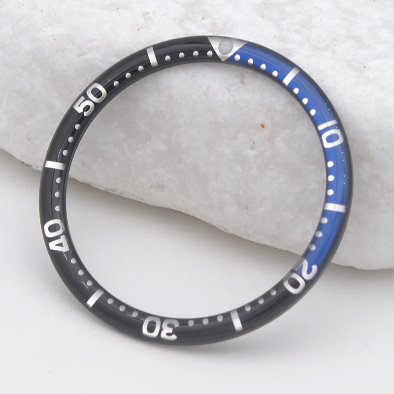38 мм резиновая алюминиевая рамка для часов вставное кольцо подходит SKX007 SKX009