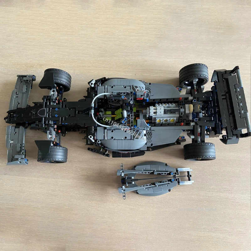 Фото Технический супергоночный автомобиль GT3 Corvette R8 F-1 The Iron Knights Truck Строительные блоки DIY Чемпион автомобиля 42156 Кирпичи Игрушка в подарок №5