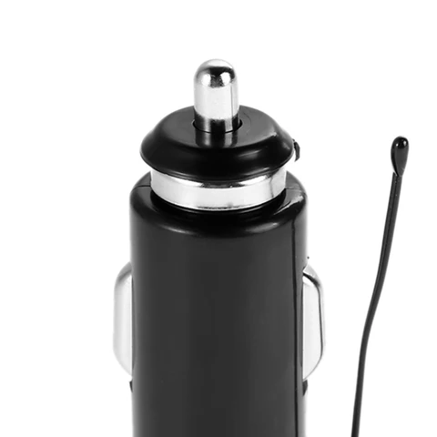 Адаптер для мобильного телефона, автомобильное зарядное устройство 2 в 1, цифровой автомобильный вольтметр, термометр, прикуриватель, стиль для грузовика, лодки