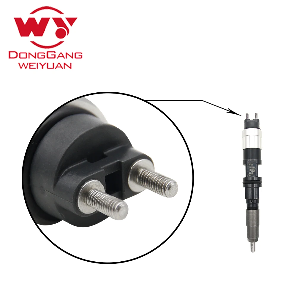 Форсунка системы питания с общей топливной магистралью DZ100217 RE524382 095000-6490 SE501926 для