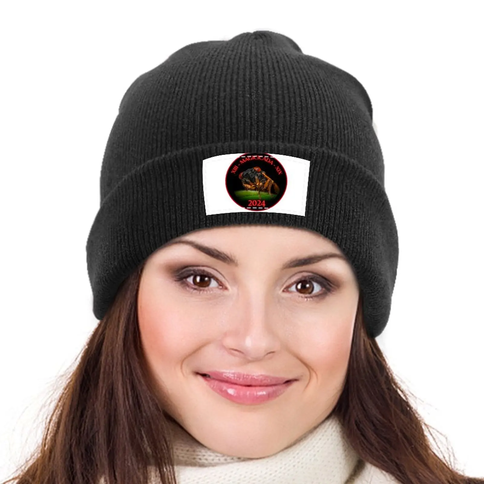 Бровь XIII и XIX цикады 2024! Вязаная шапка для гольфа Кепка рыбалки Дизайнерская