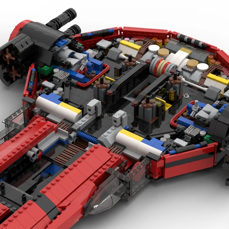 2374 шт. MOC Guavian Death Fighter Star Battle Model Building Block Diy Творческая сборка Развивающие кирпичи