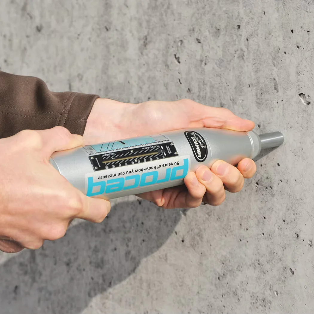 Оригинальный швейцарский молоток для отскока бетона Proceq Schmidt с гарантией 1 год