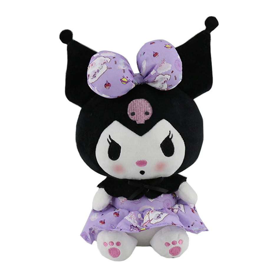 

25CM Anime Sanriod Toys Kawaii Kuromi Mymelody Cinnamorol Plush Soft Animals Doll Plushie Pillow Birthday Gifts Toys for Kids