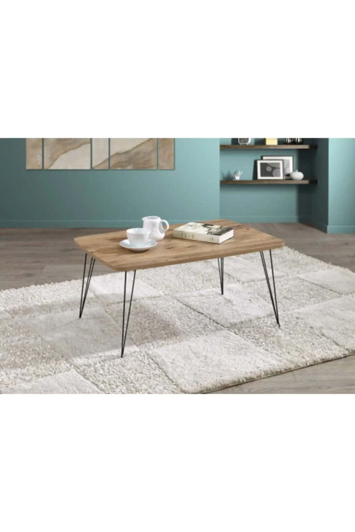 

Pine Medium Tripod Medium Coffee Table Coffee Table Wood Legs Marble Pattern Style Both Comfort According To Home Decoration