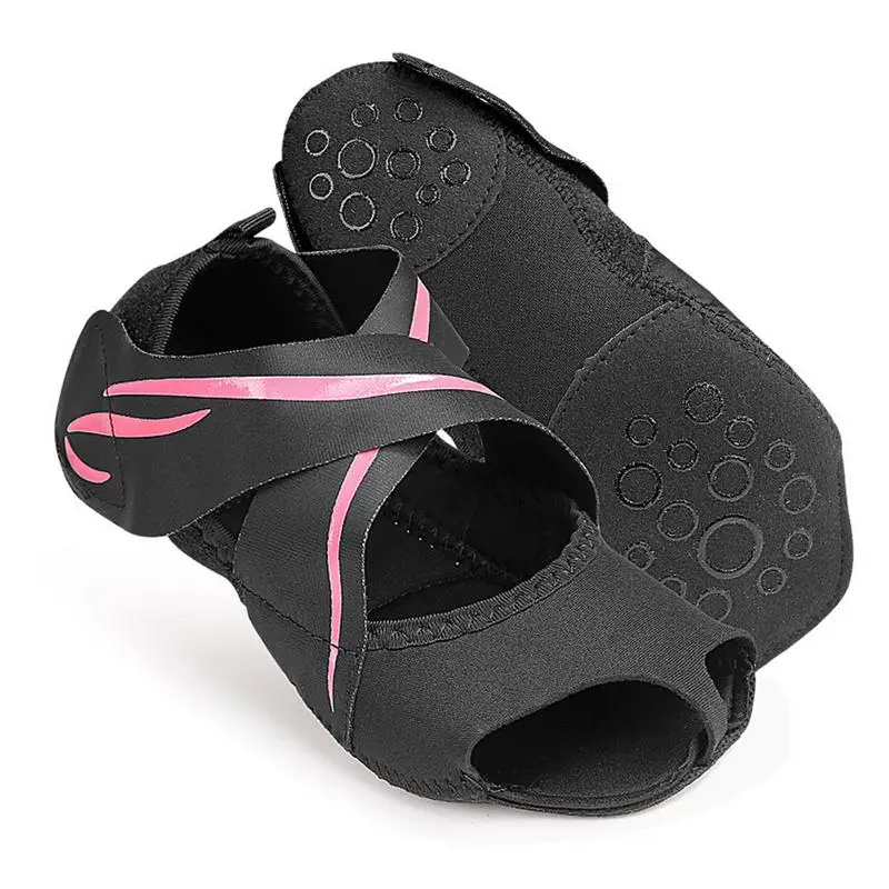 Носки для йоги женские носки обувь без пальцев регулируемые тренировок взрослых
