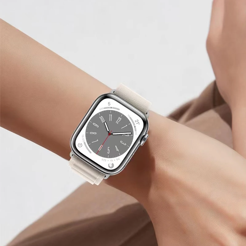 Nylon Alpine Loop Strap for apple watch band 44mm 40mm 45mm 41mm 38mm 42mm 44 45 49mm Sport bracelet iWatch Series Ultra 8 se 7