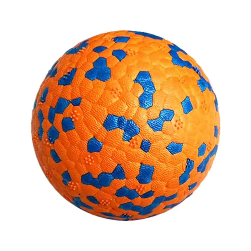 

Portable Dog Ball Toy Lightweight Bouncy Ball Preventing Teeth Solid Bite Resistant Chewing Indestructible Training Pet Supplies