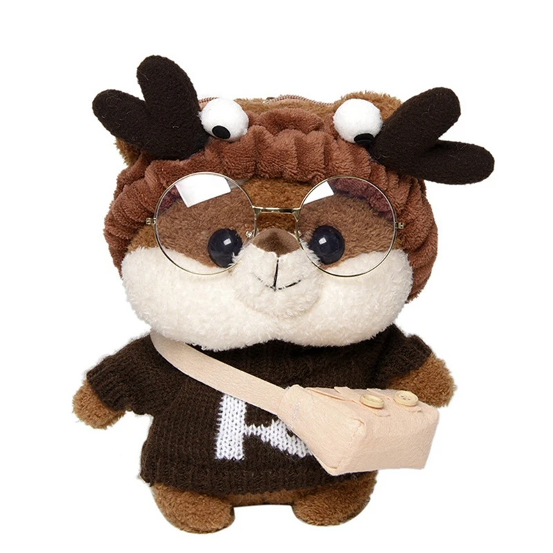 

Милая плюшевая маленькая сумка, новая мультяшная кукла, универсальная сумка-мессенджер через плечо с цепочкой