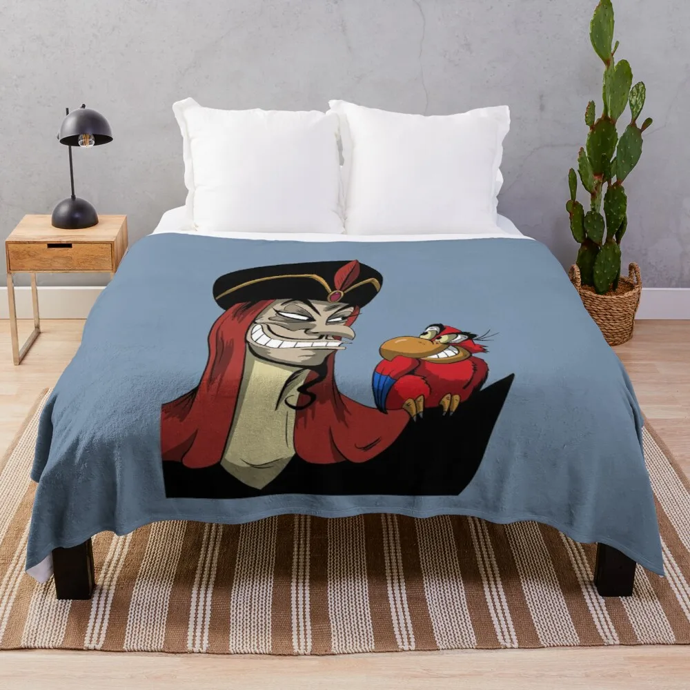 

Jafar and Iago Throw Blanket Decorative Bed Blankets Blankets For Bed