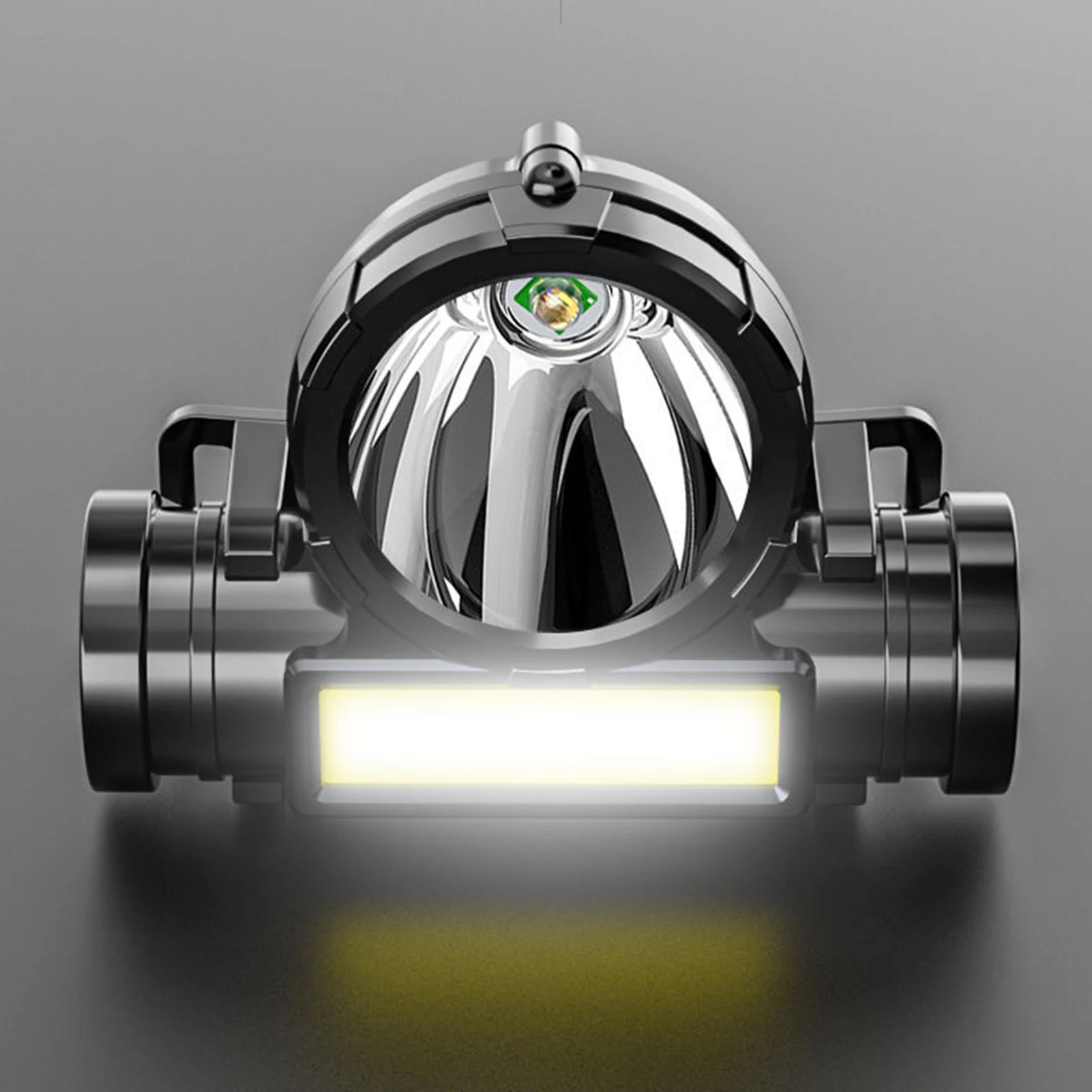 

2/3 Mini Intelligent Sensor Light Strong Light Induction Headlight Waterproof Headlight for Camping