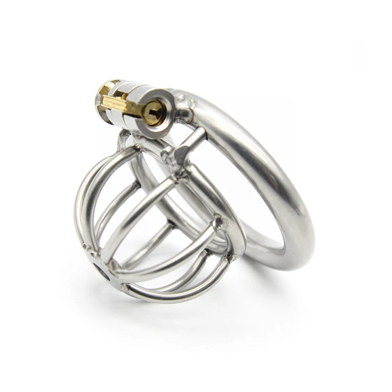 Клетка целомудрия мужские секс-игрушки металлическая клетка для пениса из