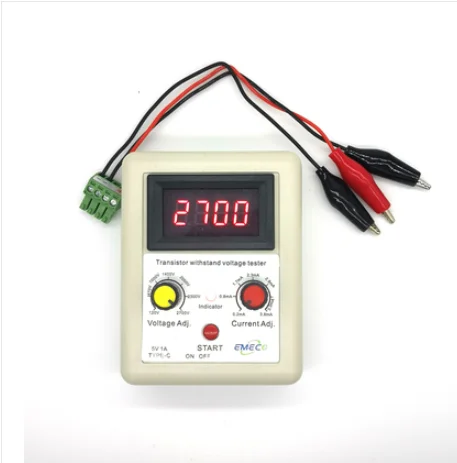 

110V~2600V IGBT Voltage Capability Tester Diode Triode MOV MOS Testing Transistor Withstand Voltage Capability Testing Meter
