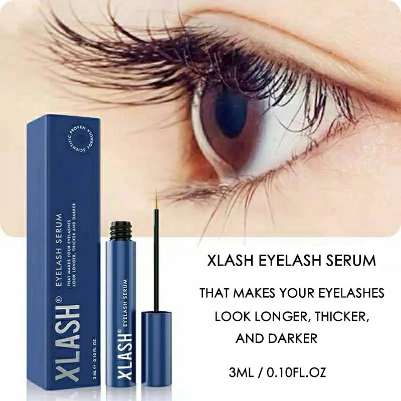 

Xlash Eyelash serum 3ml Treatment Makeup Eye Lash Extensions Mascara Thicker Longer Eyelash Growth Eye Serum Eyelash Enhancer
