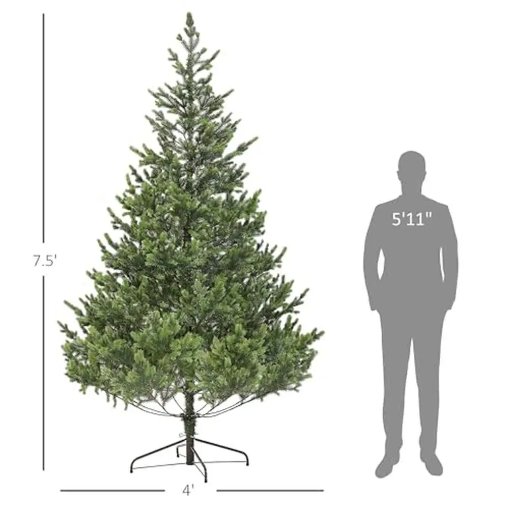 Реалистичная кедровая рождественская елка высотой 7 5 футов 2901 с наконечниками