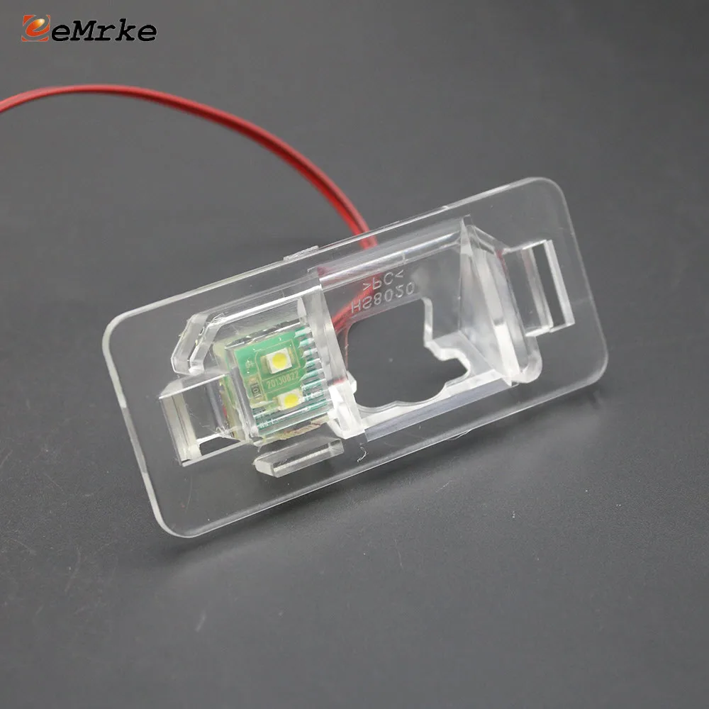 

Автомобильный кронштейн для камеры заднего вида, светодиодный светильник для номерного знака, корпус, держатель камеры заднего вида для Mini 2007-2015 Cooper R56 R57 R58 R59