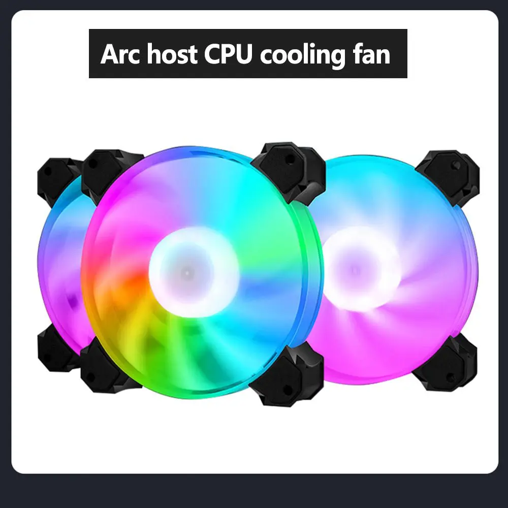 

LED Colorful Lamp 5V ARGB Ventilador Cooler Computer Case Fan Chassis Fan Cooling Fans Radiator