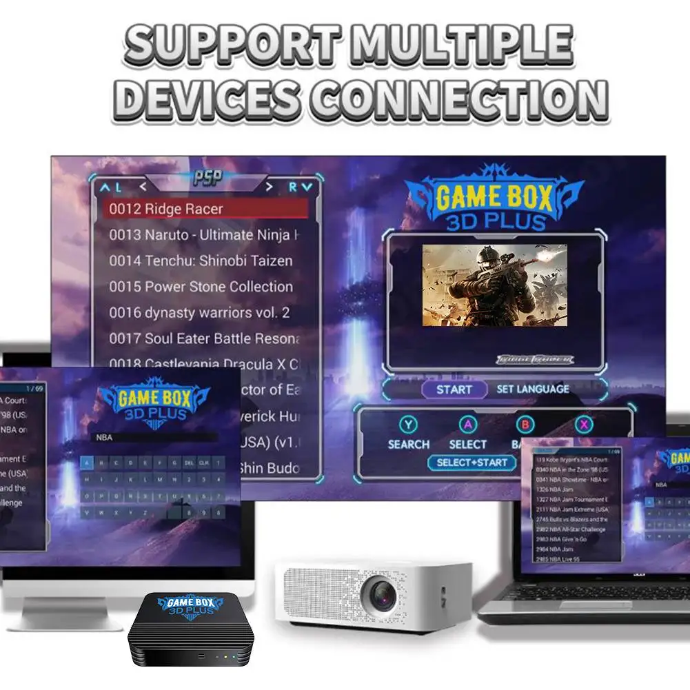 

Retro TV Game Console 32G/64G 2.4G Wireless Retro Game Console 10000/30000Games Installed HD Output DDR3 Children Birthday Gift