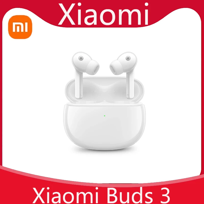 

Original Xiaomi Buds 3 TWS Earphone 40dB Active Noise Cancellation Bluetooth 5.2 Earphone ANC Wireless 3Mic Headphone IP55