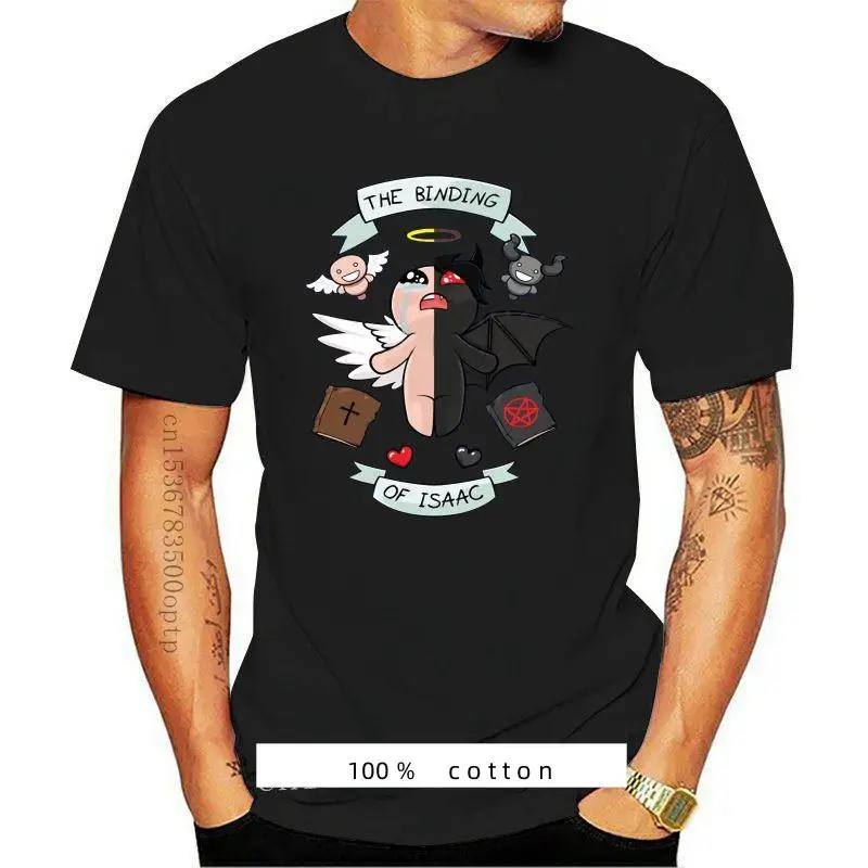

T-shirt Binding Of Isaac Short Sleeves Cotton Fashion T Shirt Free Shipping