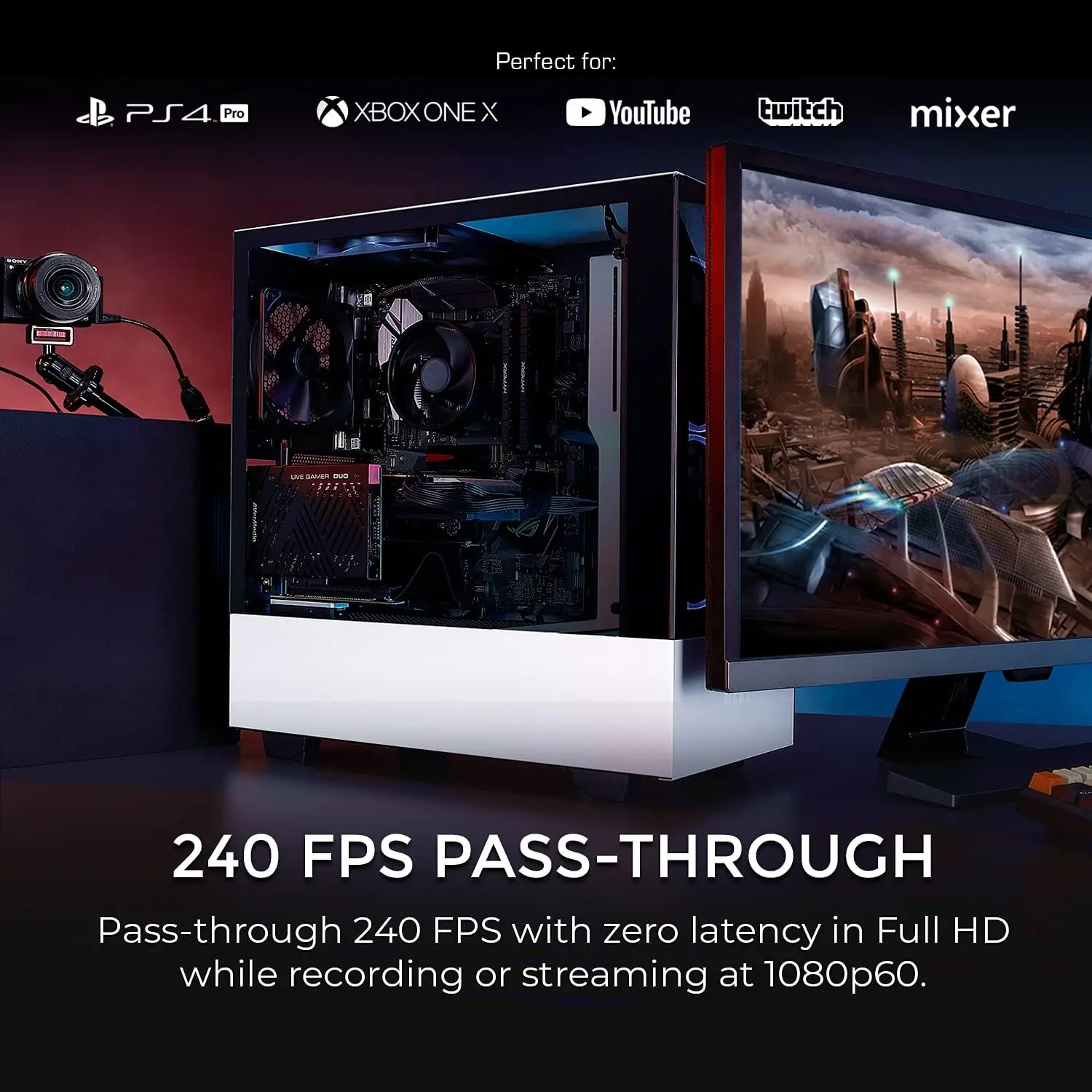 Фото Плата захвата видео Avermedia Evermedia Gc570D Live Gamer Duo со встроенным интерфейсом PCIe x4 Gen2, вход 1: HDMI 2.0, вход 2: HDMI 1.4, HDMI 2.0 №4
