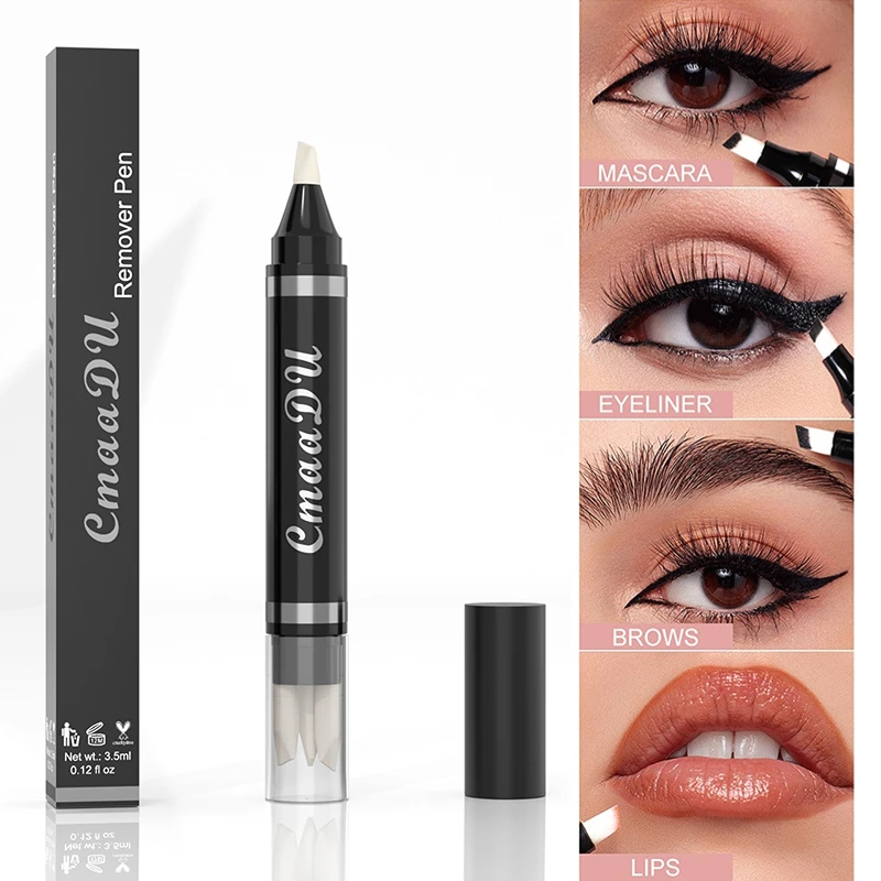 

Makeup Remover Pencil Eyeliner Repair Lip Eye Makeup Correction Eyebrow Removal Stick Portable Retouching Cleaning Makeup Tool