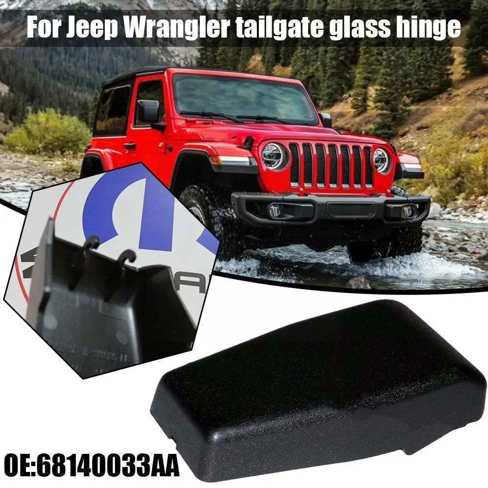 

Стеклоподъемная Крышка шарнира ABS черного цвета для Jeep Wrangler JK 2007-2018 68140033AA 2 шт. R4Q0