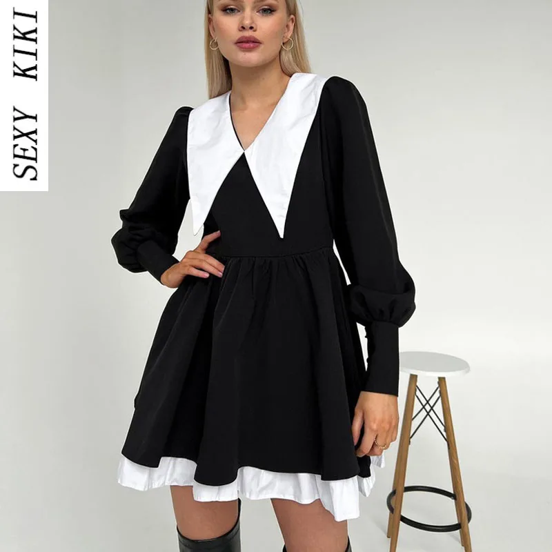 

Женское платье 2022 элегантное высококачественное дизайнерское приталенное маленькое черное платье-пачка в стиле Хепберн