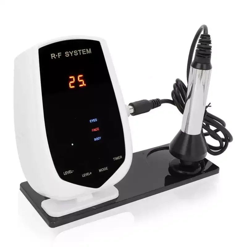 

Facial Body Skin Tightening Machine Shrink Pores Red Light Smoothing Fine Lines RF Facial Skin Beauty Device 100‑240V 448kHz