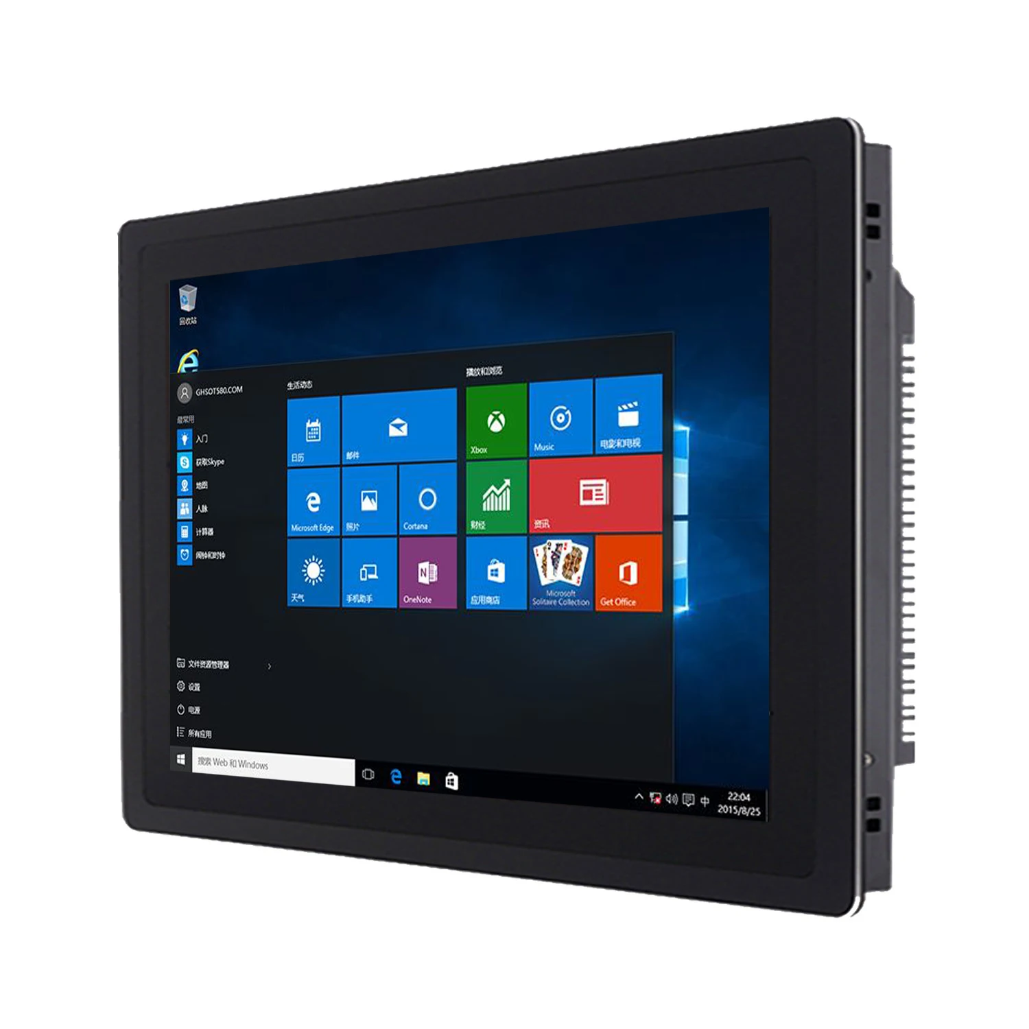 Промышленный панельный мини-ПК 21 5 Дюймов Core i3-3217 4G 128GSSD win7/WIN8/Win10/win11pro com2 WiFi 1920*1080 HD