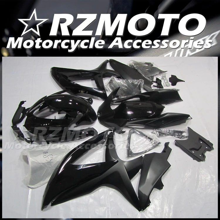 

New ABS Fairings Kit Fit For Suzuki GSX-R 600 750 K8 08 09 10 2008 2009 2010 Bodywork Set Custom Black