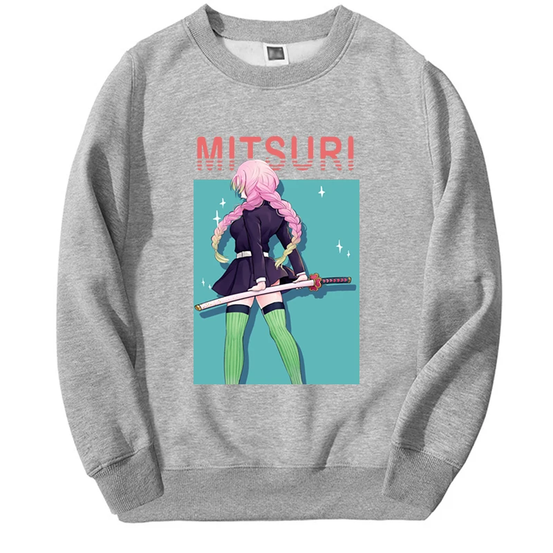 Мужские толстовки с капюшоном Tanjirou черные повседневные оверсайз в стиле хип-хоп