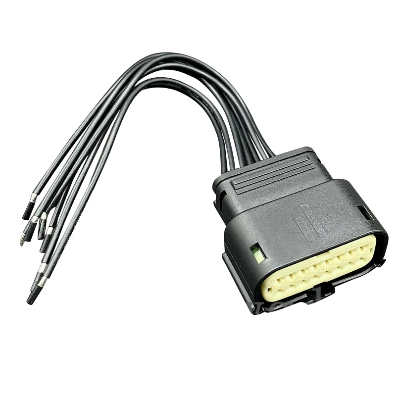 

16-контактный 7-проводной Автомобильный светодиодный разъем для фар, косичка, аксессуары для жгута, подходят для Ford F-150 Expedition