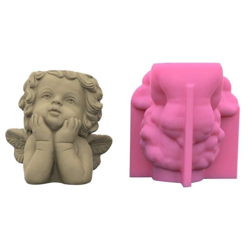 

E0BF Геометрический цветочный горшок, силиконовая форма для литья из эпоксидной смолы, форма для сочного горшка