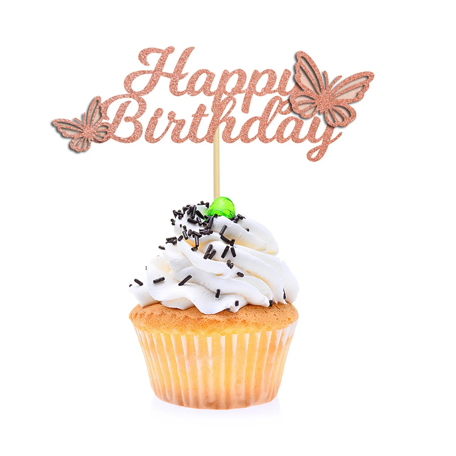 

Карточка для торта на день рождения, карточка для свадебной вечеринки на день рождения, декоративная карточка-палочка, украшения для меропр...