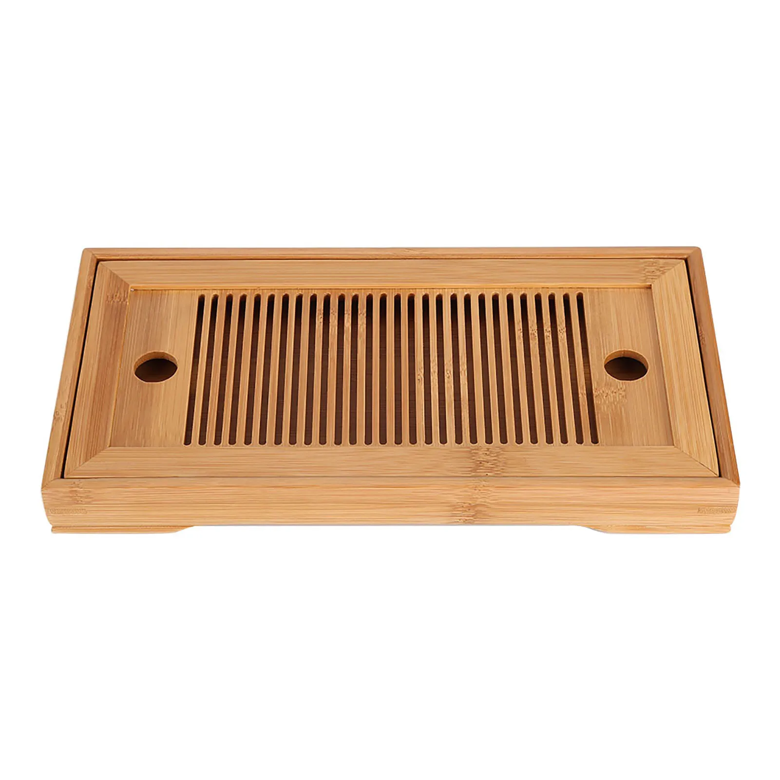 

Bamboo Tray Chinese Gongfu Mini Serving Table for Teahouse Home Office