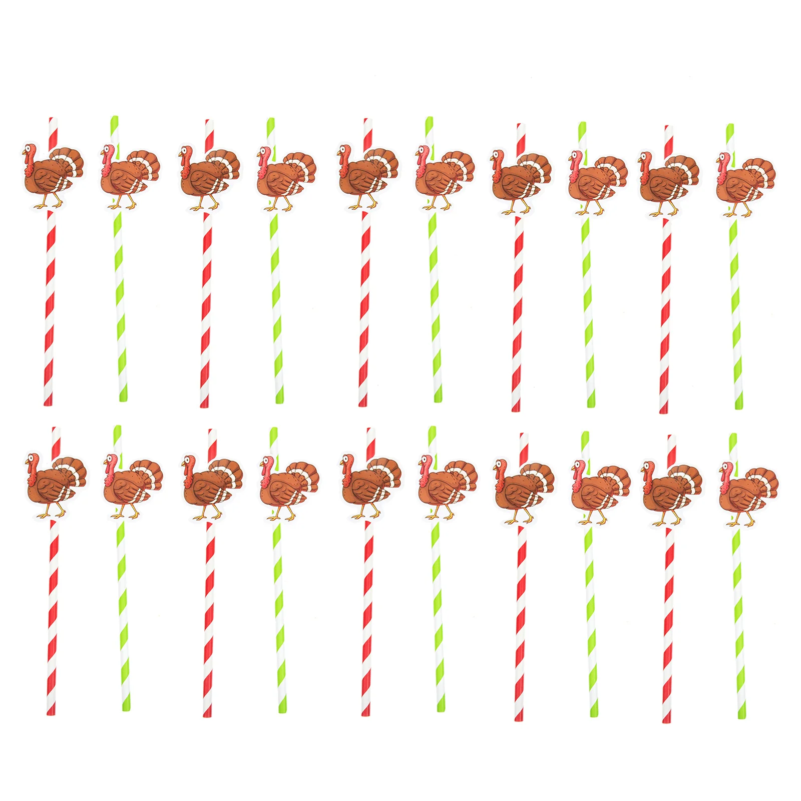 Бумажные соломинки для напитков праздничные принадлежности декоративные 3